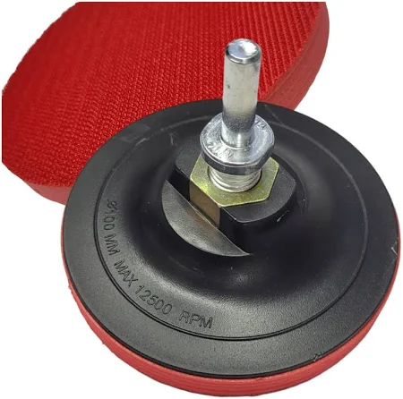 PRATO DE LIXA COM ESPUMA  ROSCA M14